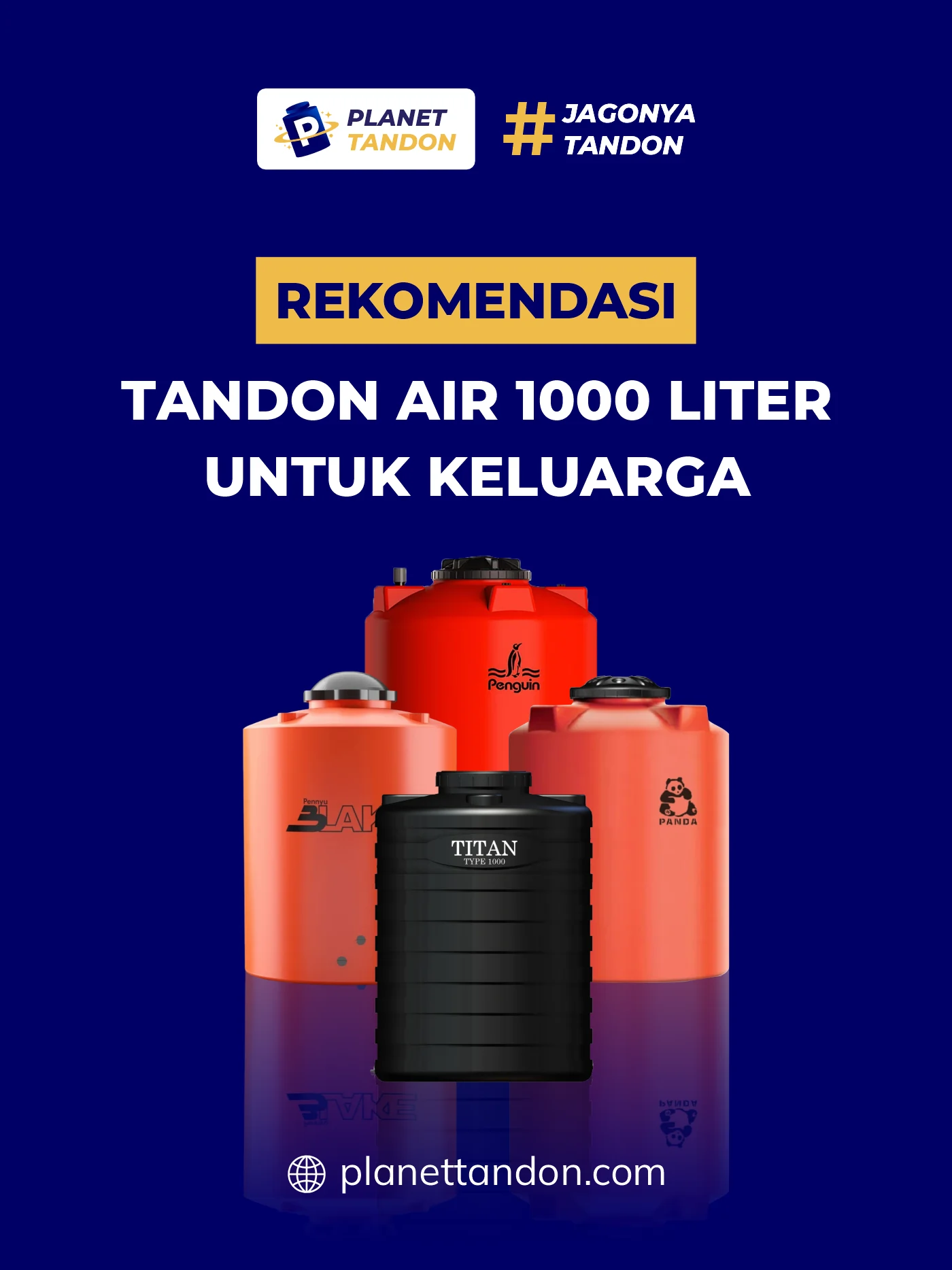 Rekomendasi Tandon Air 1000 Liter untuk Keluarga