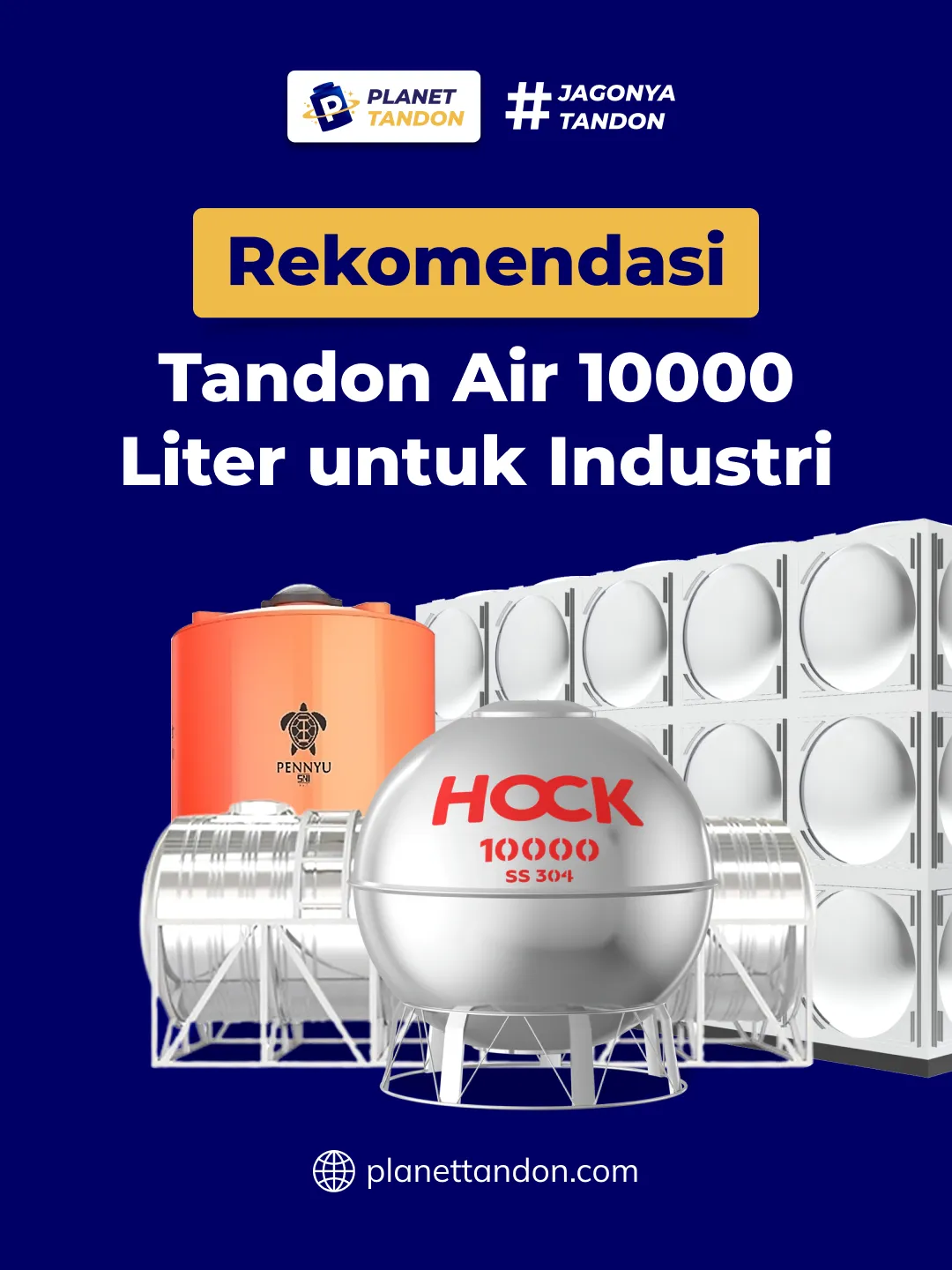 Rekomendasi Tandon Air 10000 Liter untuk Industri