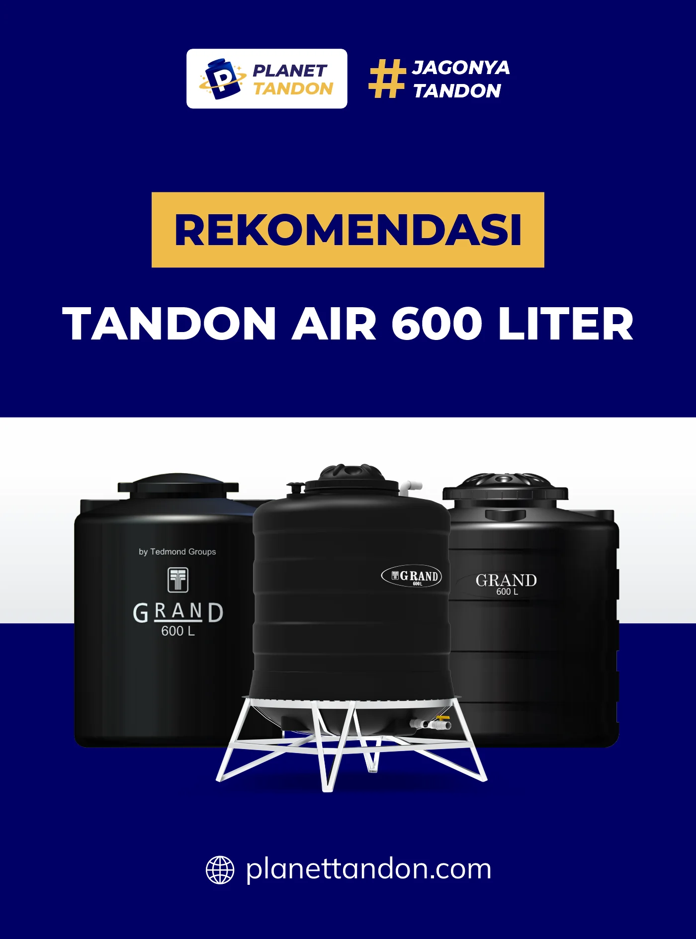 Rekomendasi Tandon Air 600 Liter