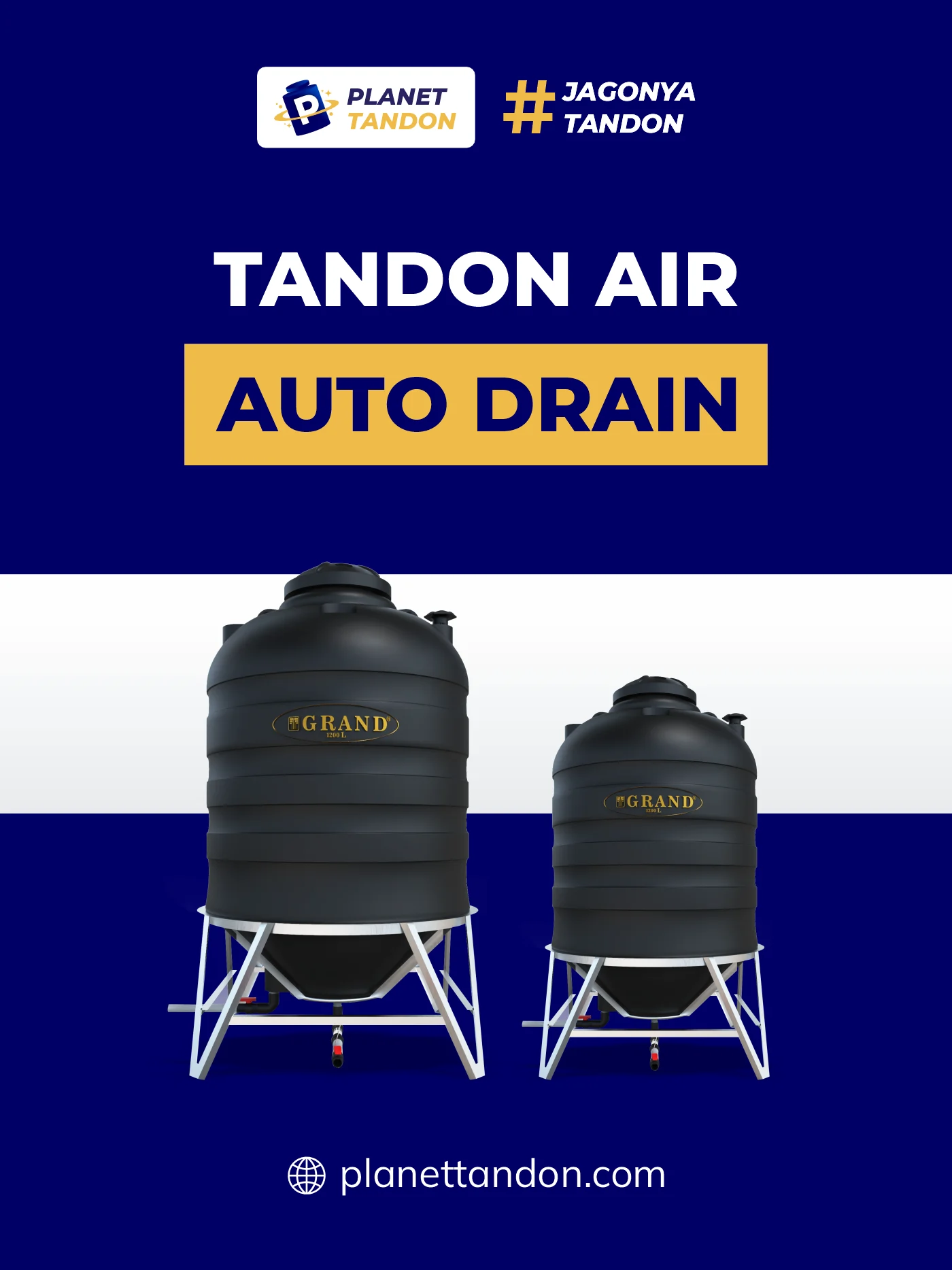 Rekomendasi Tandon Auto Drain Grand