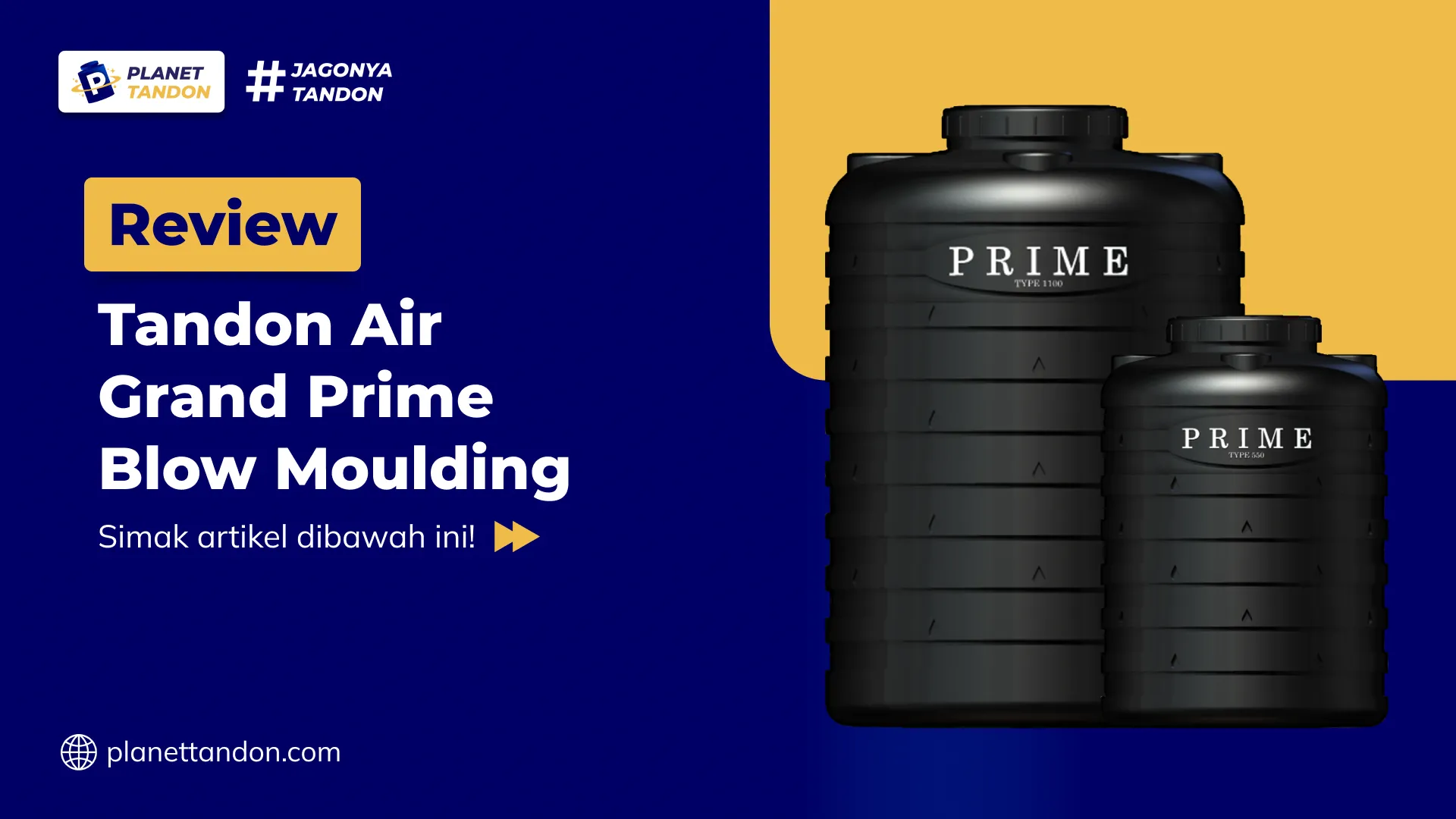 Review Tandon Air Grand Prime Blow Moulding