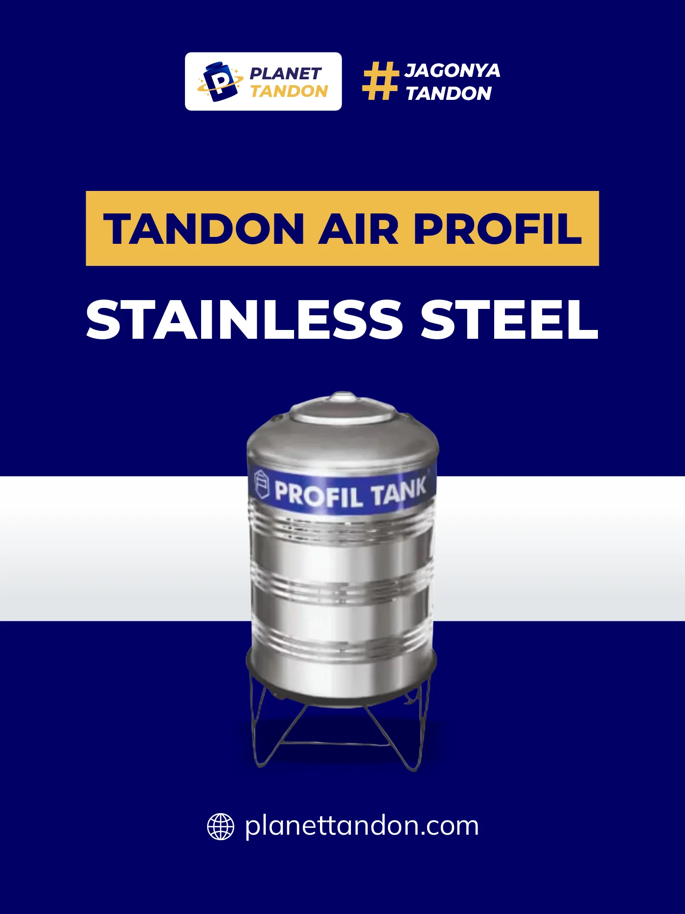 Review Tandon Air Profil Tank Stainless Steel