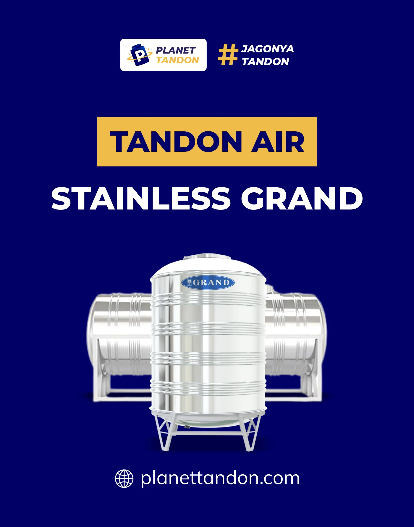 Review Tandon Air Stainless Steel Merk Grand