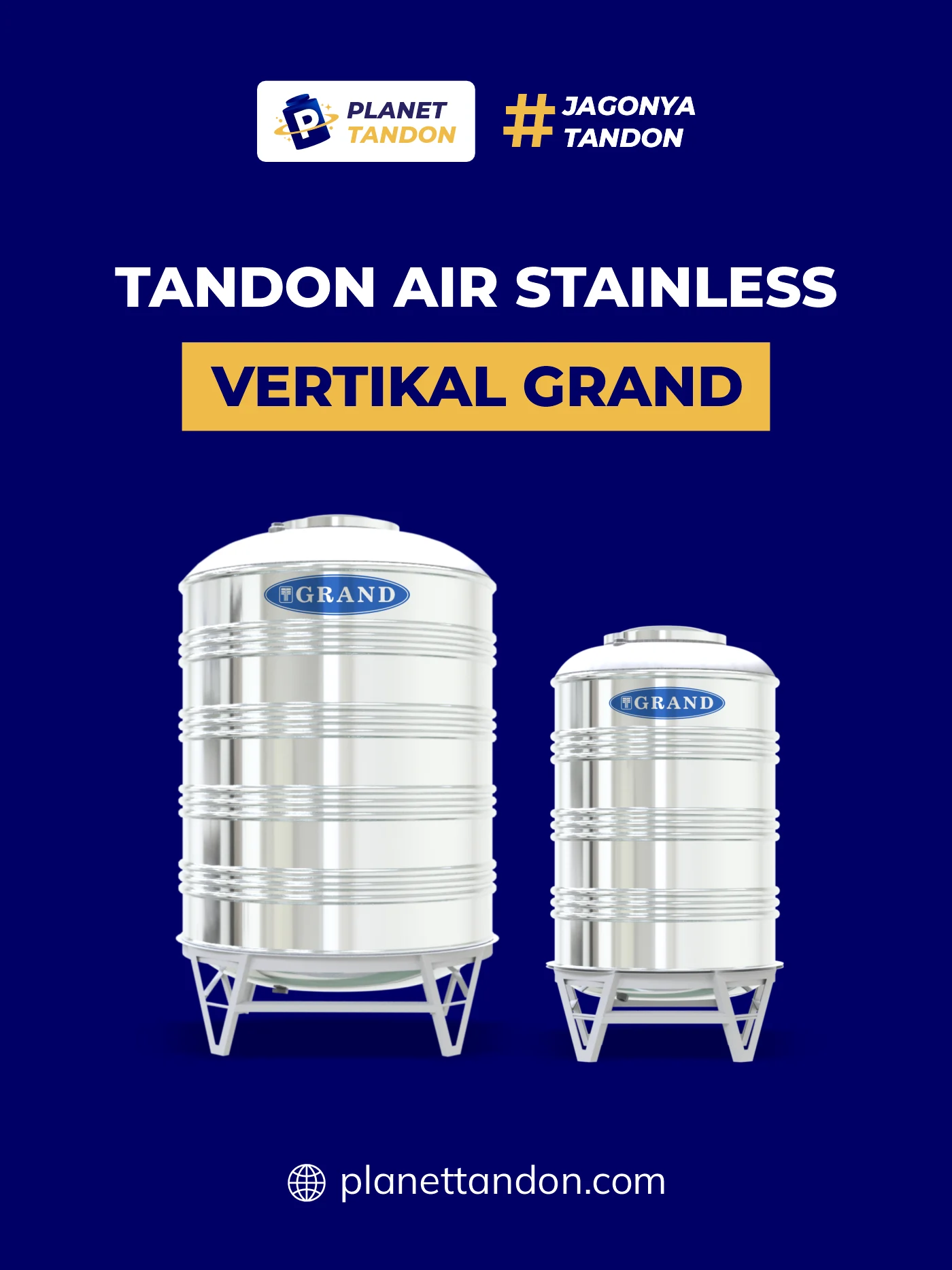 Review Tandon Air Stainless Vertikal Grand