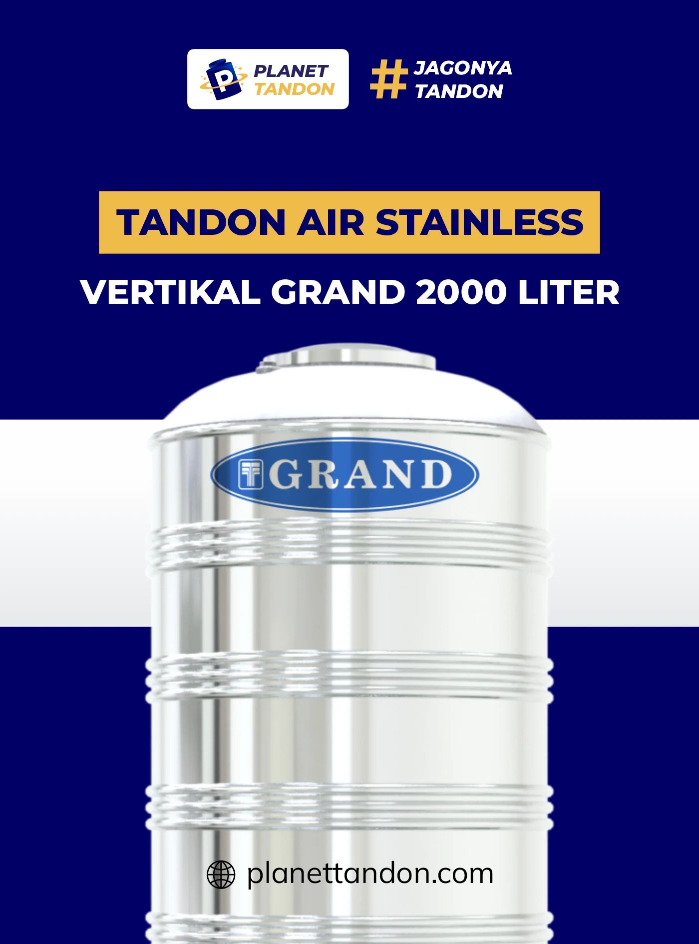 Review Tandon Air Stainless Vertikal Grand 2000 Liter