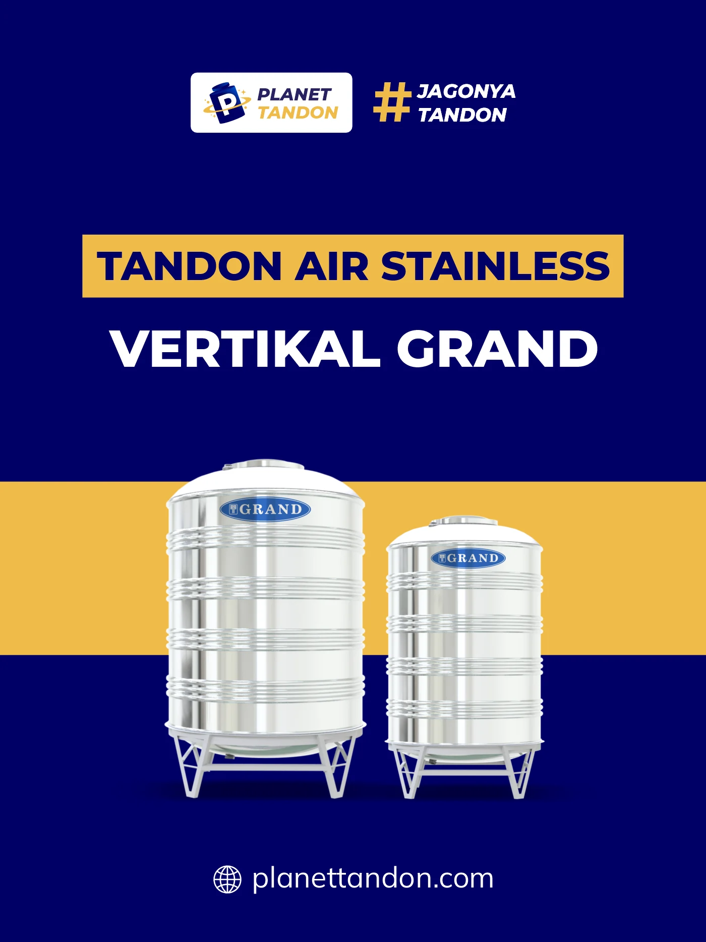 Review Tandon Air Stainless Vertikal Grand