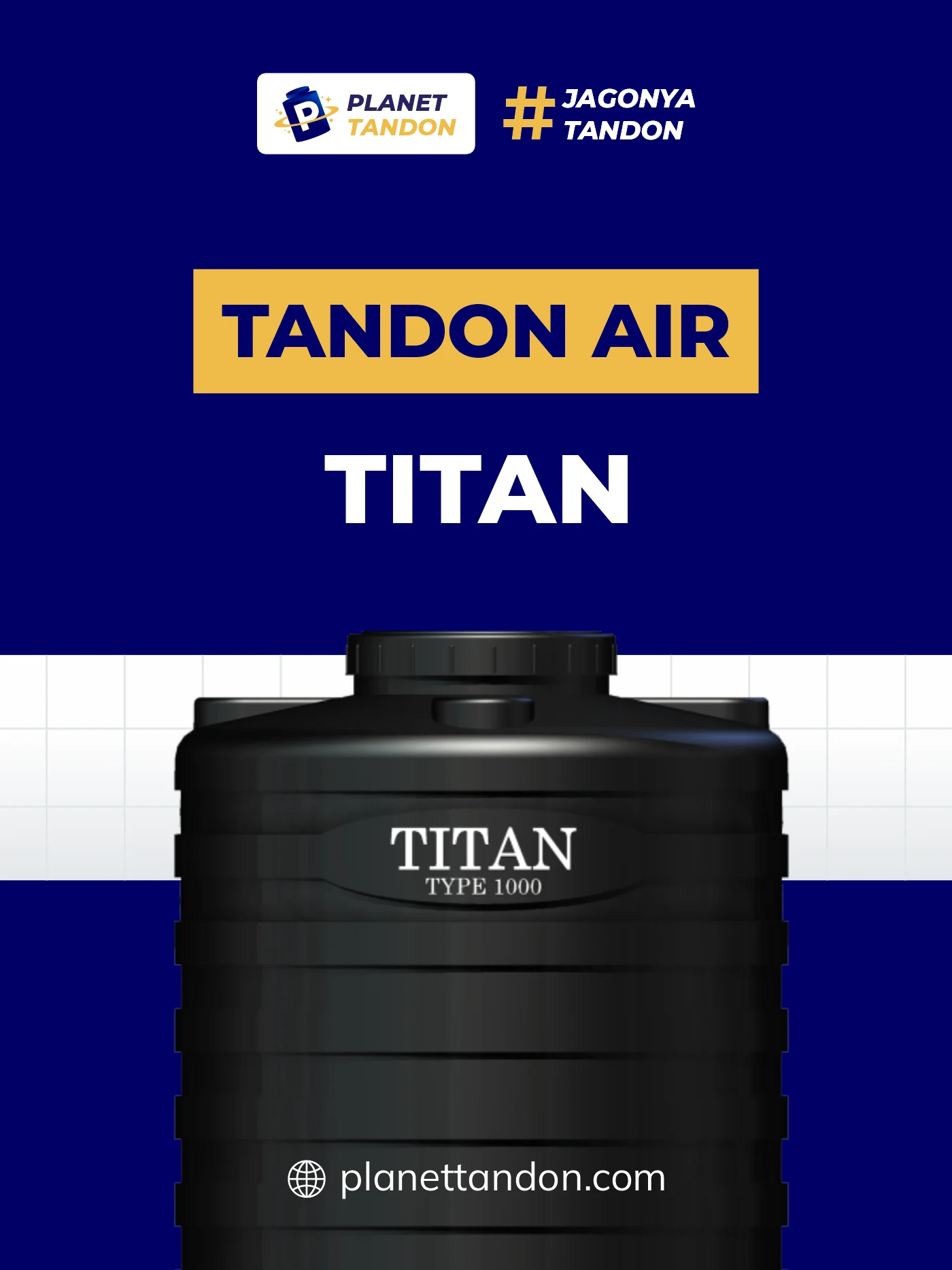Review Tandon Air Titan Untuk 3 Orang