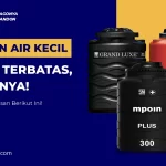 Tandon Air Kecil Ruang Terbatas, Solusinya!