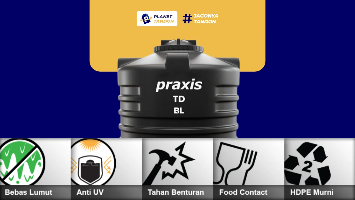 Tandon Air Praxis dan Kelebihannya