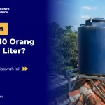 Tandon Untuk 10 Orang Berapa Liter?