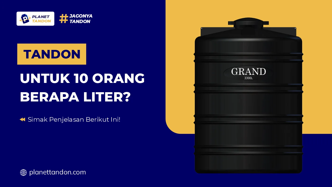 Tandon Untuk 10 Orang