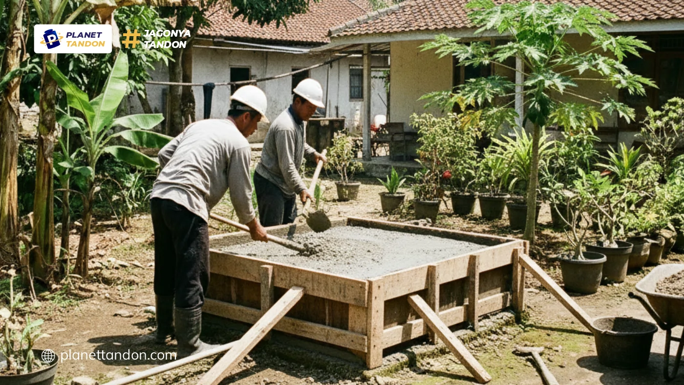 Tips Agar Tandon Air Tidak Mudah Roboh