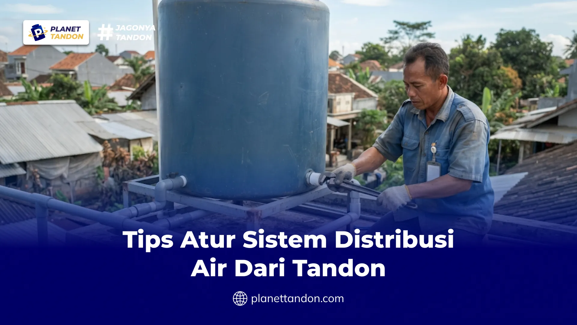 Tips Atur Sistem Distribusi Air Dari Tandon