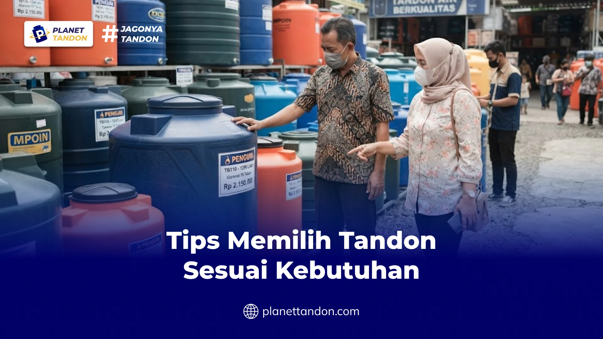 Tips Memilih Tandon Sesuai Kebutuhan