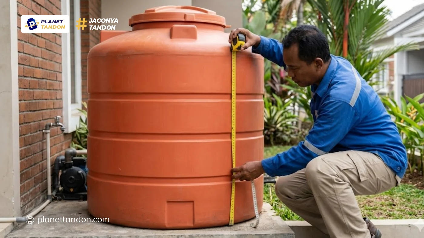 Tips Menentukan Ukuran Tandon 1000 Liter Rumah Standard