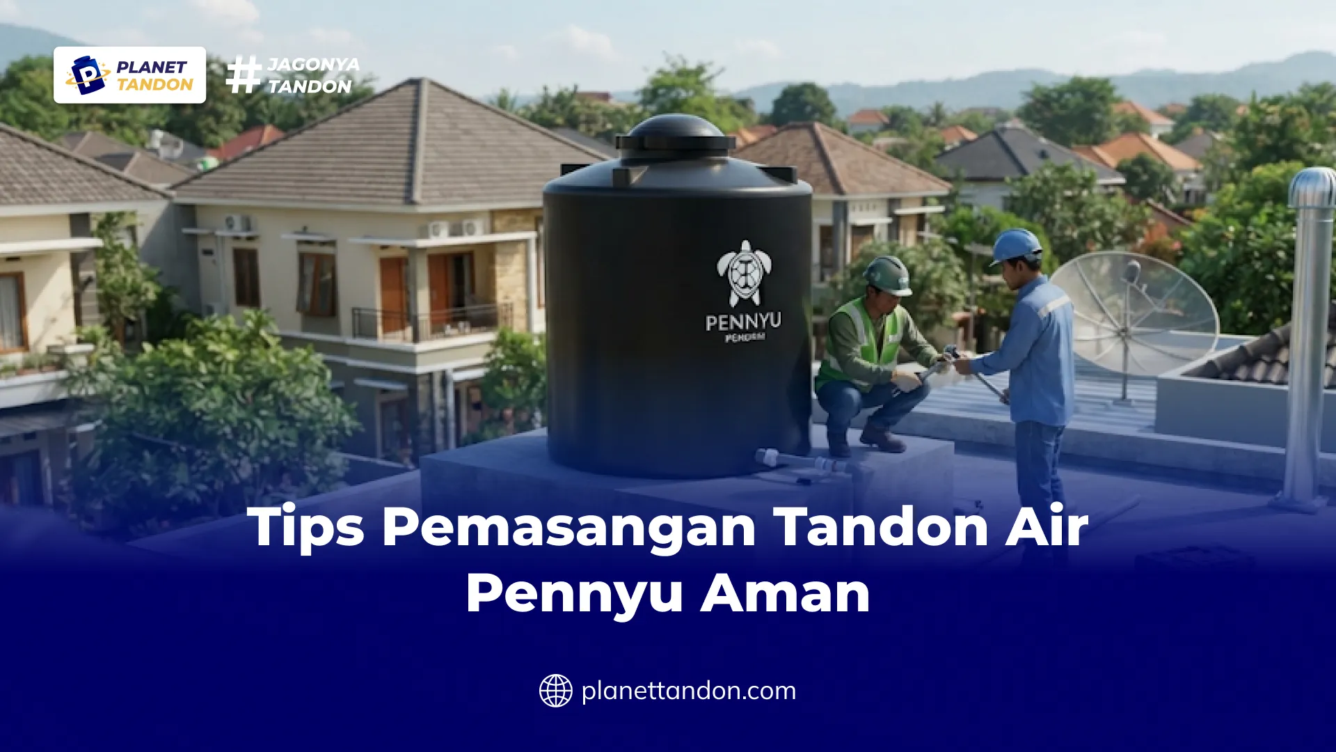 Tips Pemasangan Tandon Air Pennyu Aman
