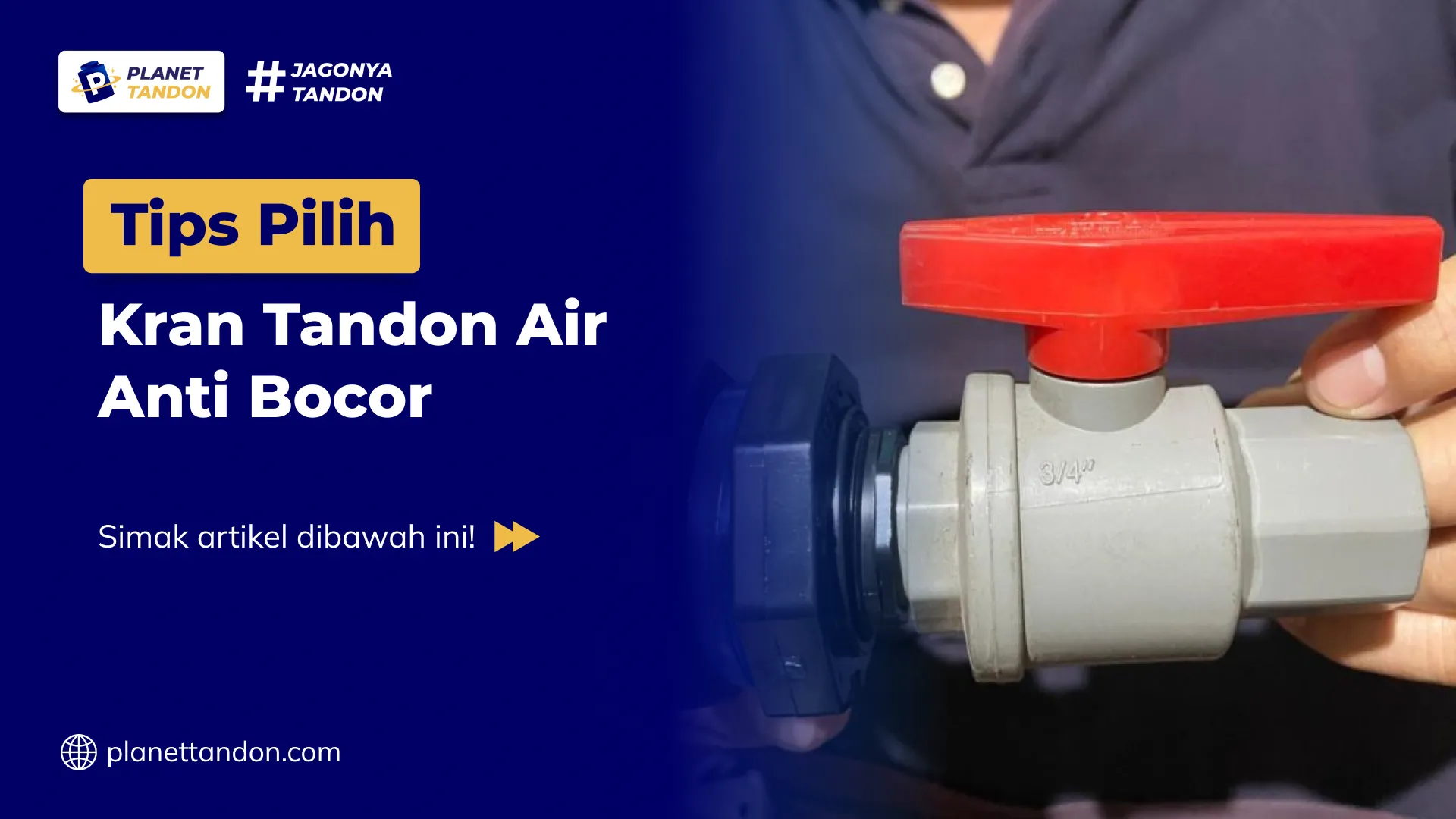 Tips Pilih Kran Tandon Air Anti Bocor