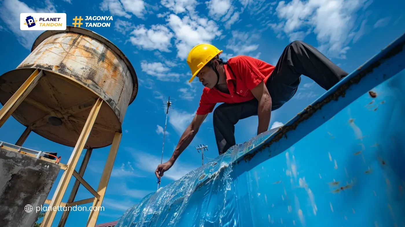 Trik Mudah Agar Tandon Atas Tidak Mudah Berlumut