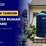 Ukuran Tandon 1000 Liter Rumah Standard