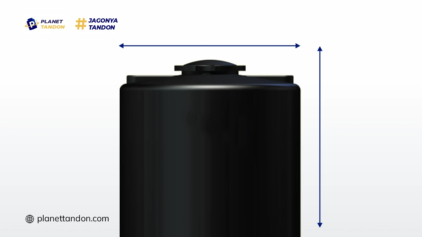 Ukuran Tandon 1200 Liter