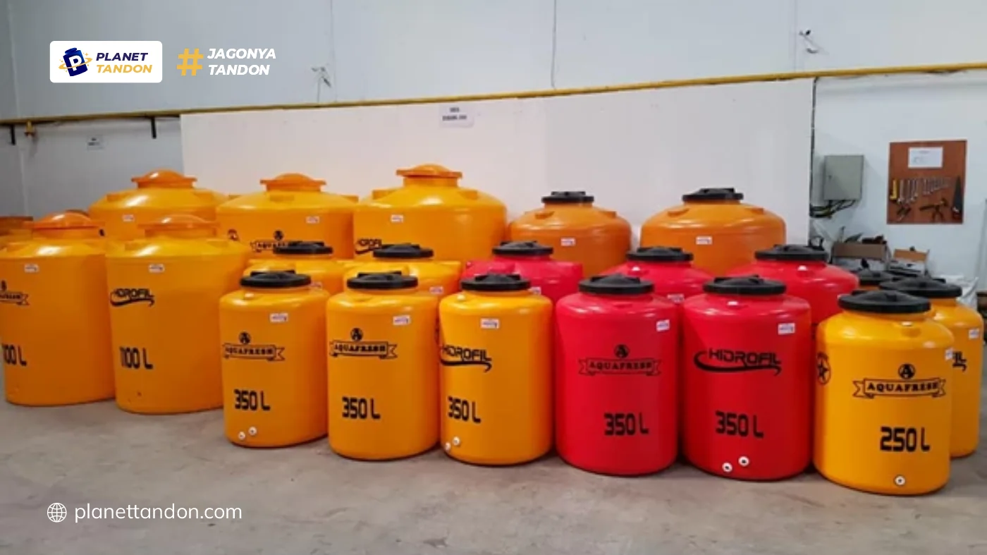 Ukuran Tandon Air Hidrofil