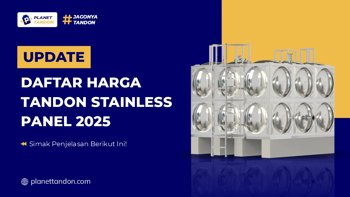 Update Daftar Harga Tandon Stainless Panel 2025