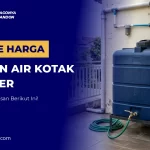 Update Harga Tandon Air Kotak 500 Liter