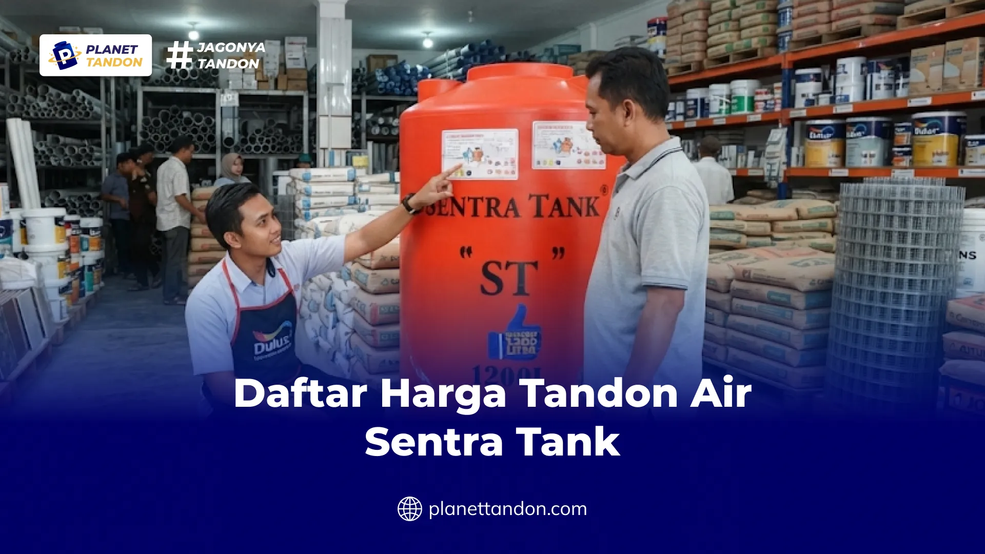 Daftar Harga Tandon Air Sentra Tank