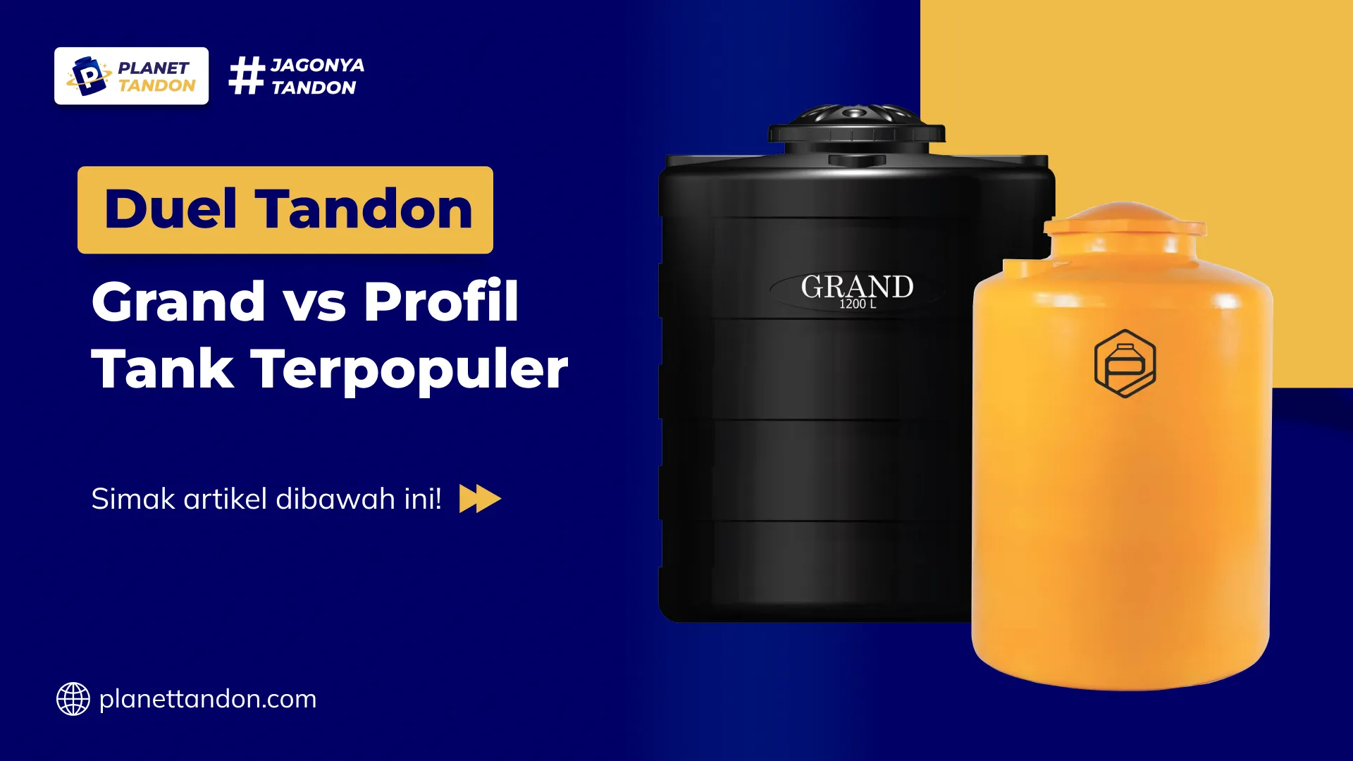 Duel Tandon Grand vs Profil Tank Terpopuler