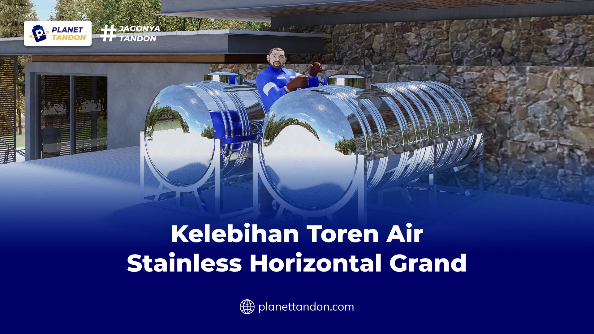 Kelebihan Tandon Air Stainless Horizontal Grand