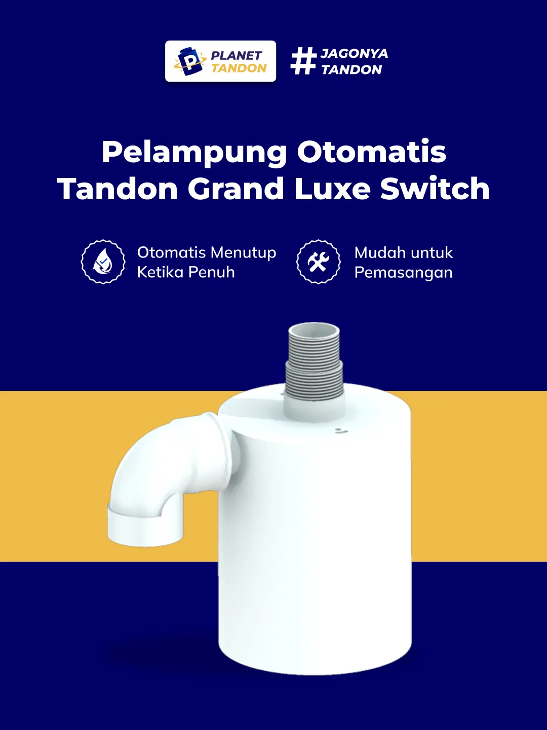 Pelampung Otomatis Tandon Grand Luxe Switch