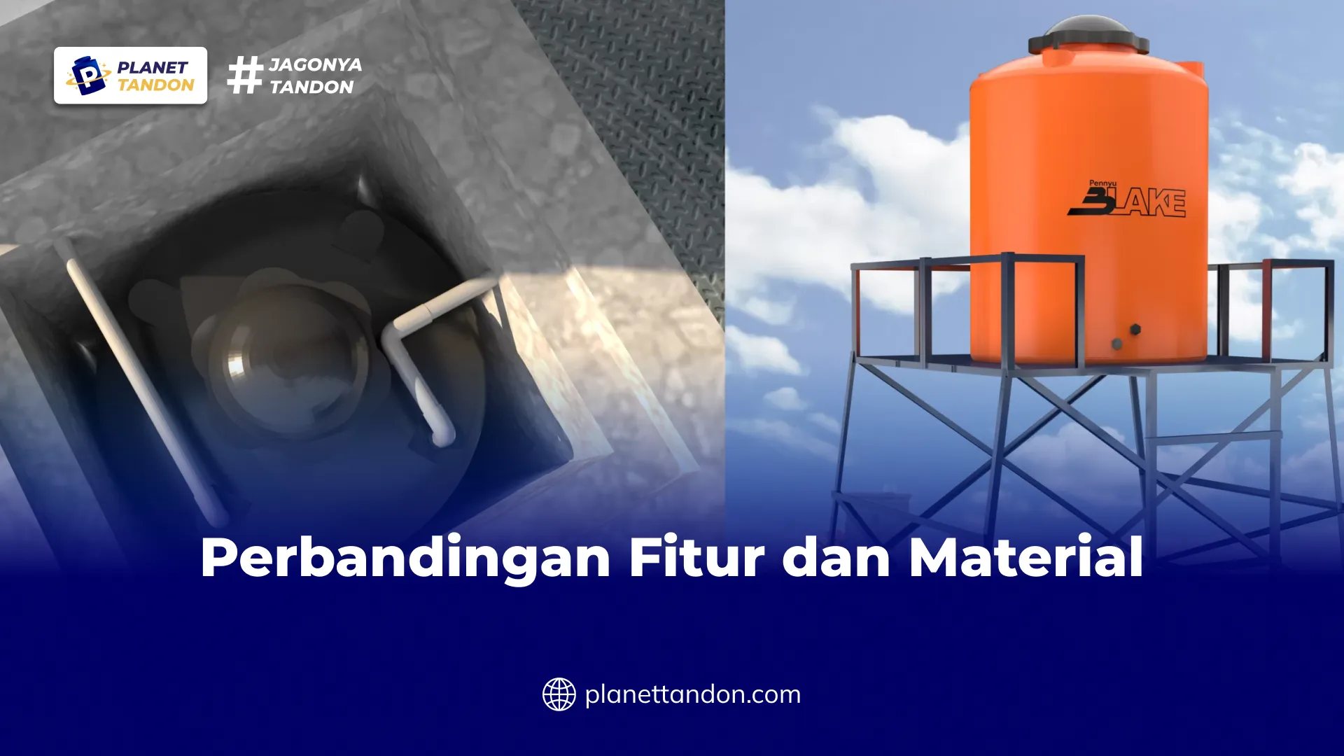 Perbandingan Fitur dan Material