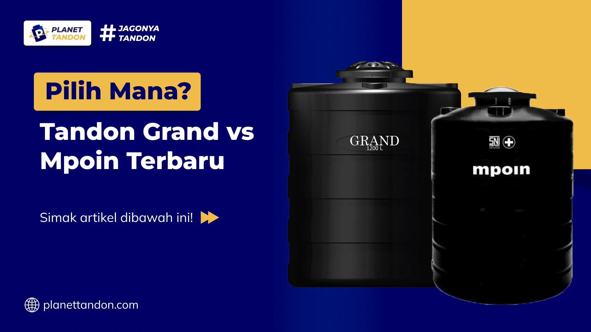 Pilih Mana? Tandon Grand vs Mpoin Terbaru