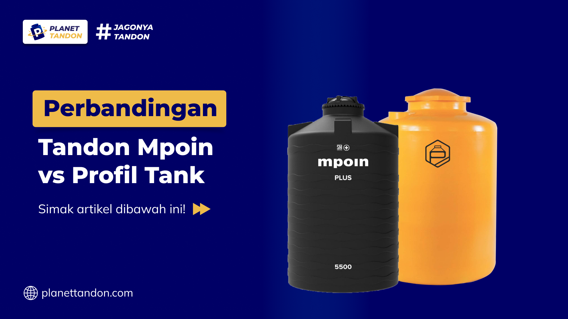 Perbandingan Tandon Mpoin vs Profil Tank