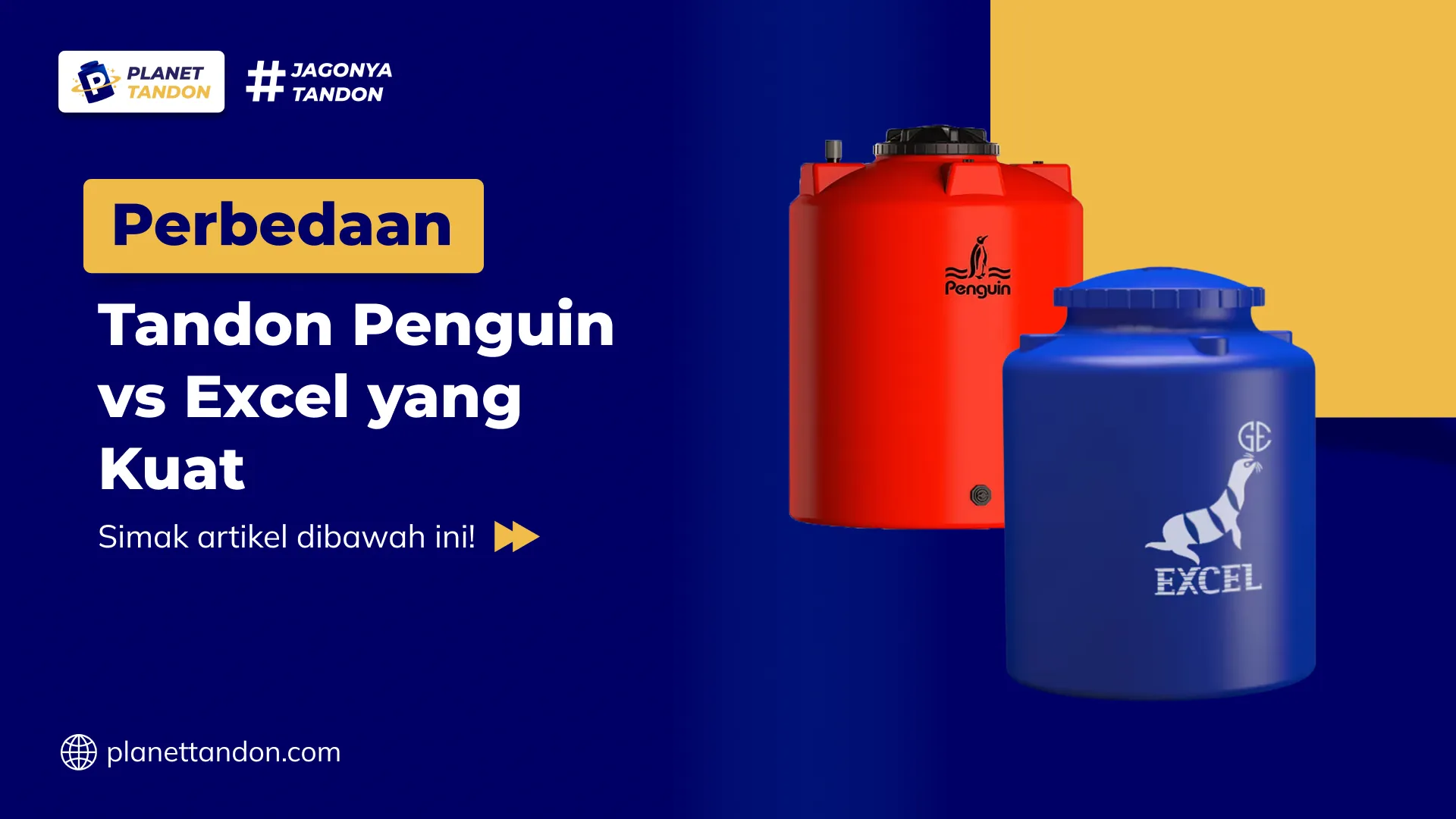 Perbedaan Tandon Penguin vs Excel yang Kuat