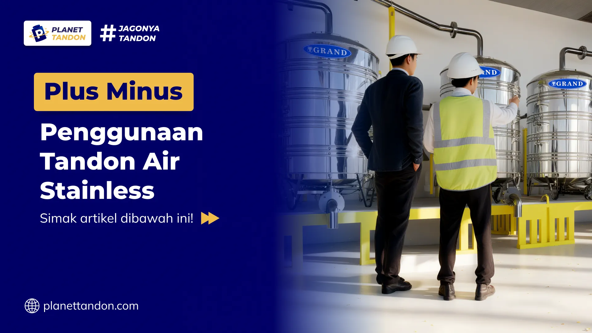 Plus Minus Penggunaan Tandon Air Stainless