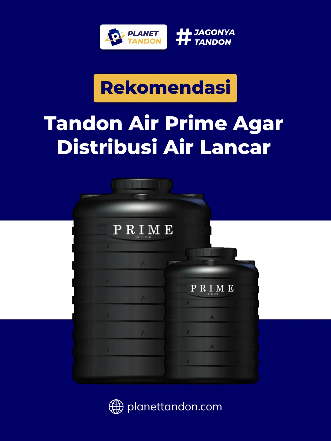Rekomendasi Tandon Air Prime Agar Distribusi Air Lancar