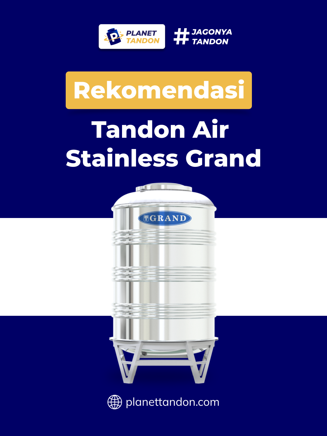 Rekomendasi Tandon Air Stainless Grand