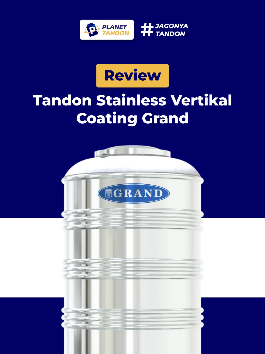 Review Tandon Stainless Vertikal Coating Grand