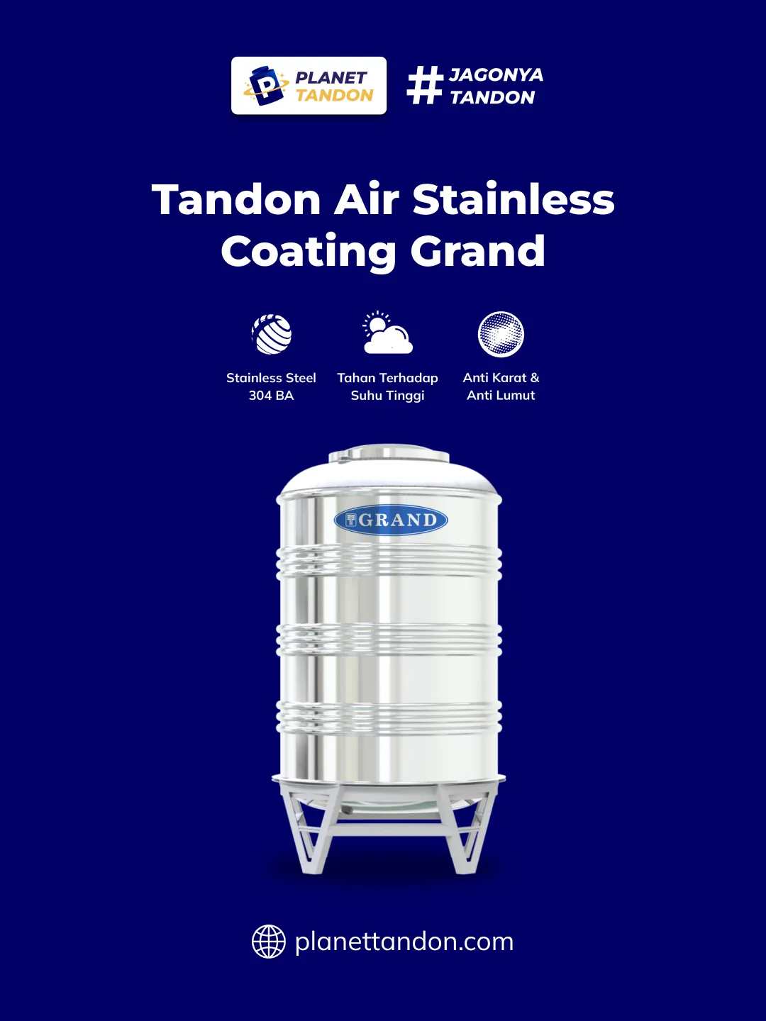 Tandon Air Stainless Coating Grand